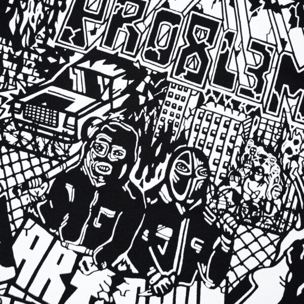PRO8L3M ART BRUT HOODIE - Image 3