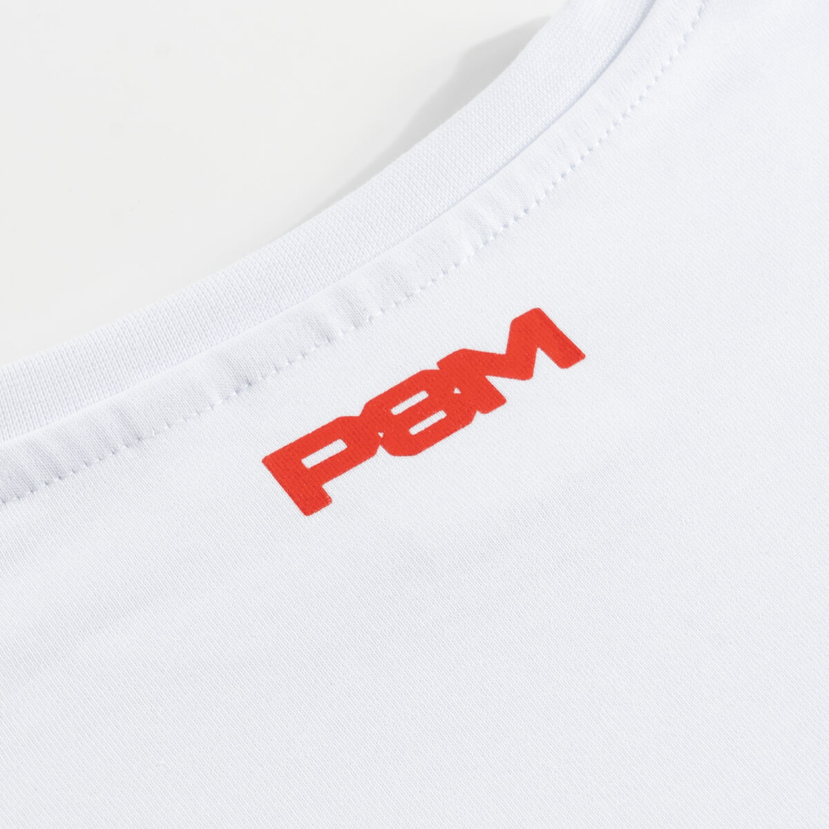 Biały T-shirt Klasyk Regular - obrazek 4